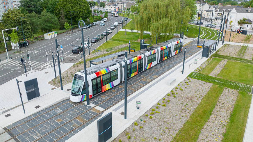 LES NOUVEAUX TRAMWAYS ALSTOM ENTRENT EN SERVICE COMMERCIAL SUR LES LIGNES B & C DU RÉSEAU D’ANGERS LOIRE MÉTROPOLE